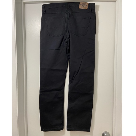 Mens Wrangler Slim Straight Stretch Pants - Picture 4 of 4